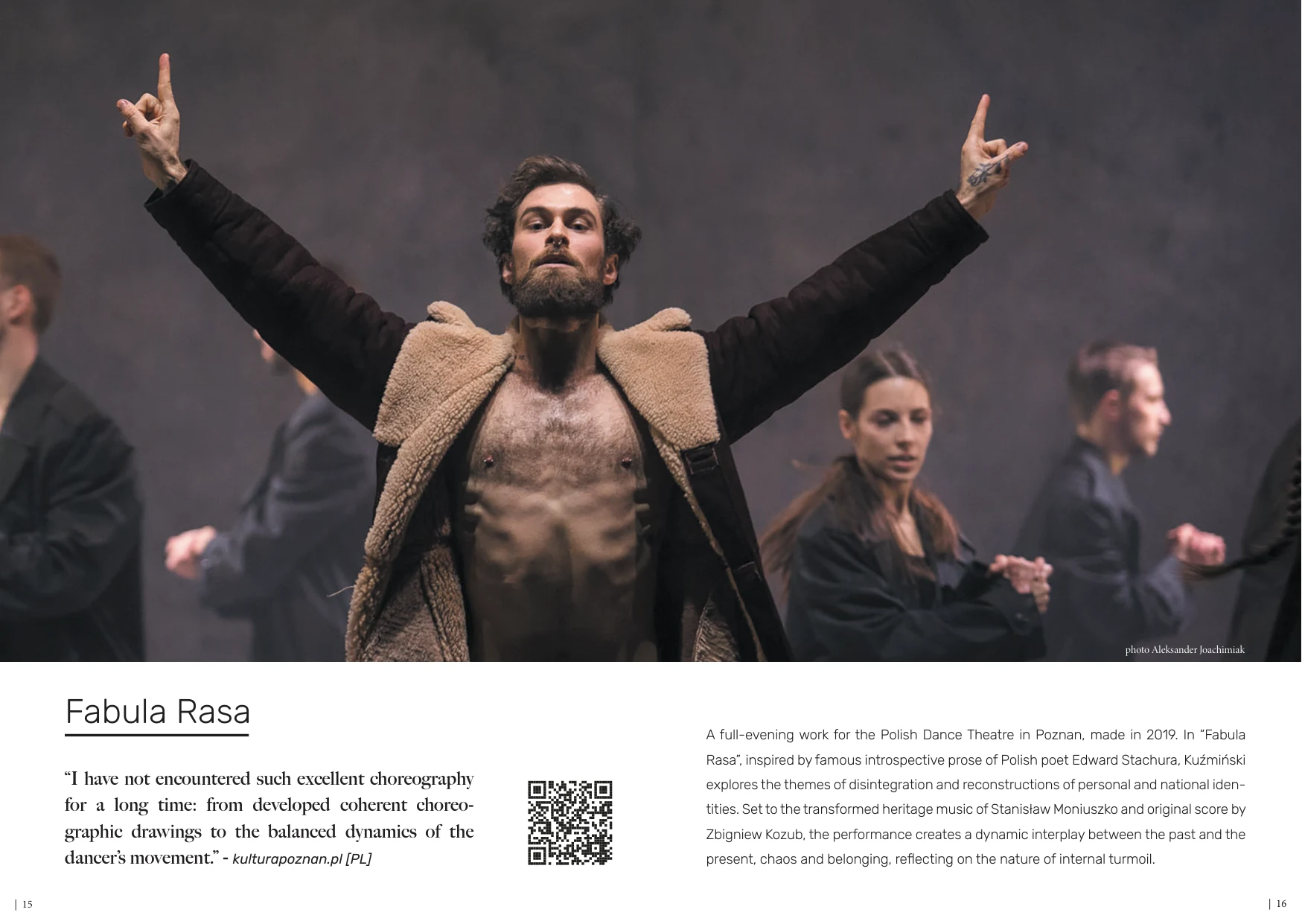 Katalog Macieja Kuźmińskiego — strona 10, projekt Małgorzata Drabina