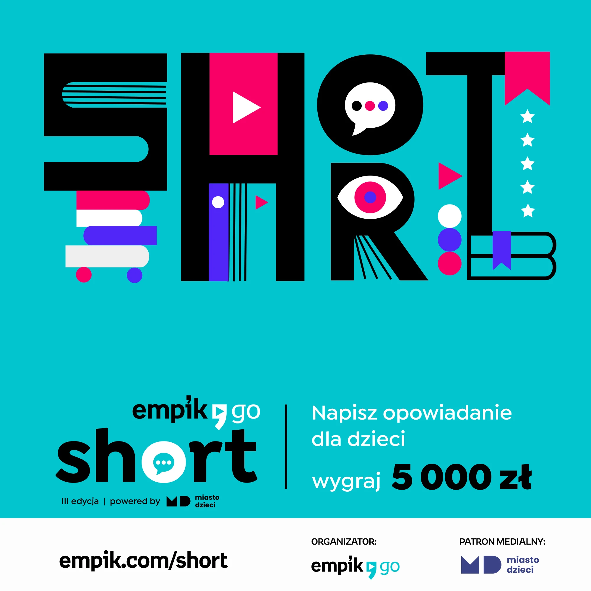 Projekt grafiki do konkursu Empik Go Short.