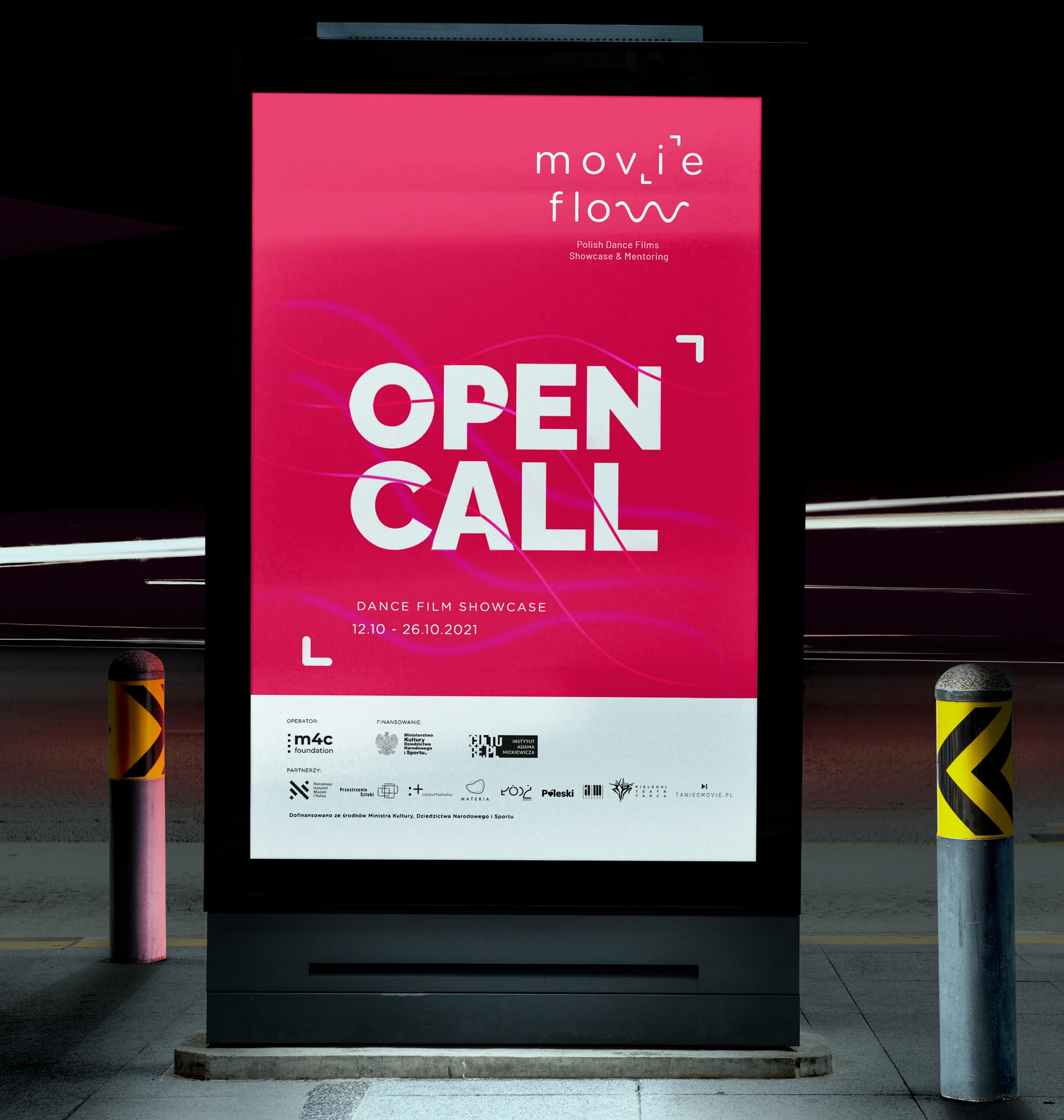 Movie Flow — logo / identyfikacja, identyfikacja wizualna, projekt Małgorzata Drabina (7)