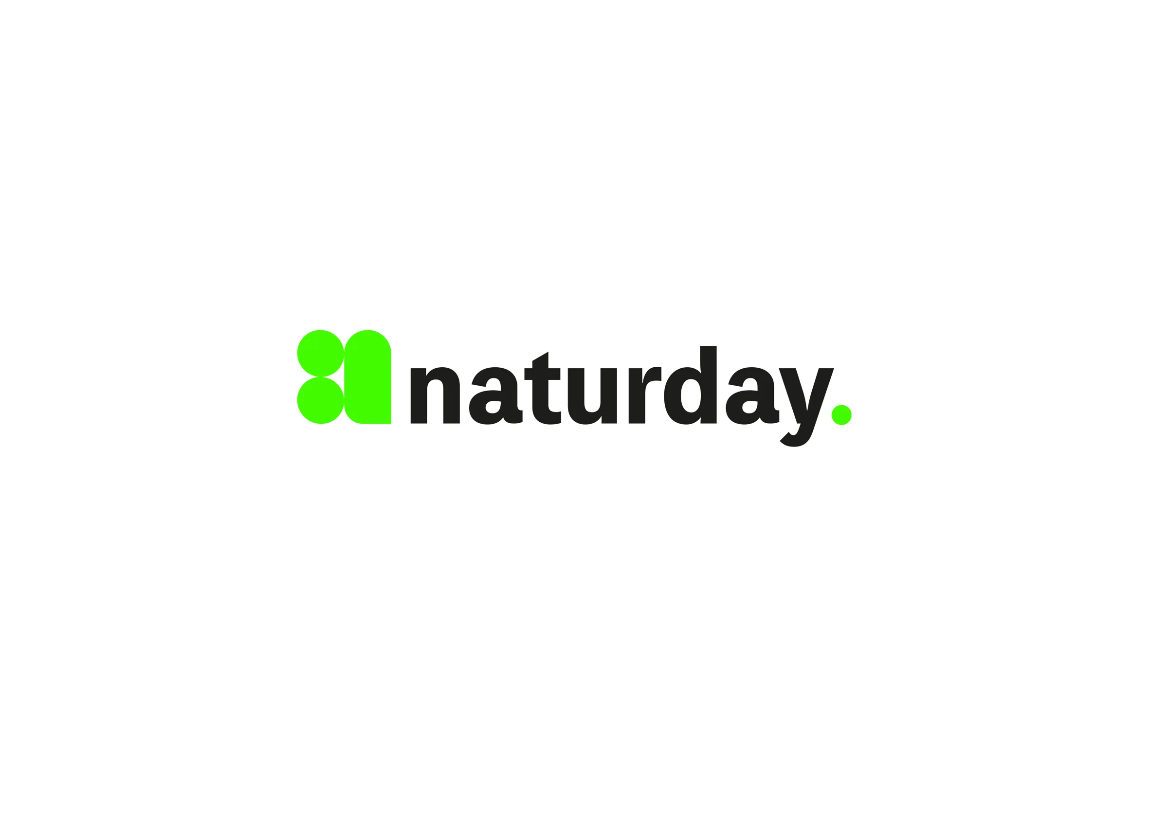Naturday — naming / logo / identyfikacja / opakowania, identyfikacja wizualna, projekt Małgorzata Drabina — plansza otwierająca 1
