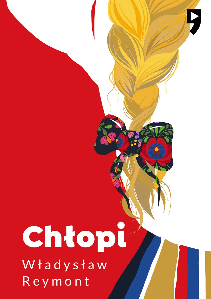 Projekt okładki „Chłopi".