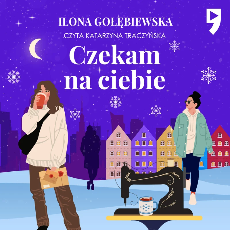 Projekt okładki audiobooka „Czekam na Ciebie".