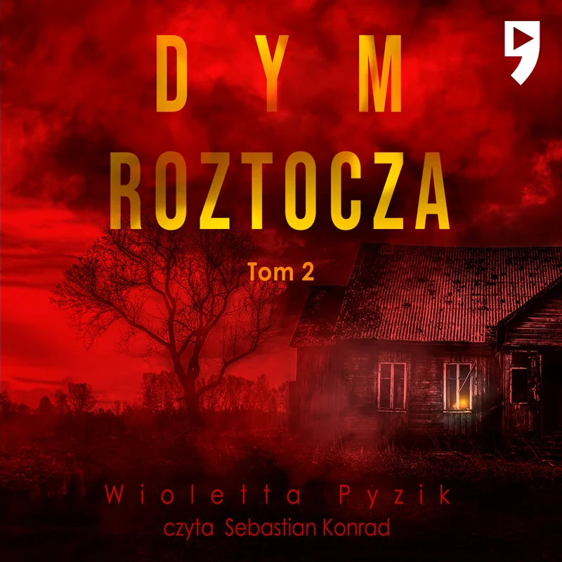 Projekt okładki audiobooka „Dym. Roztocza".