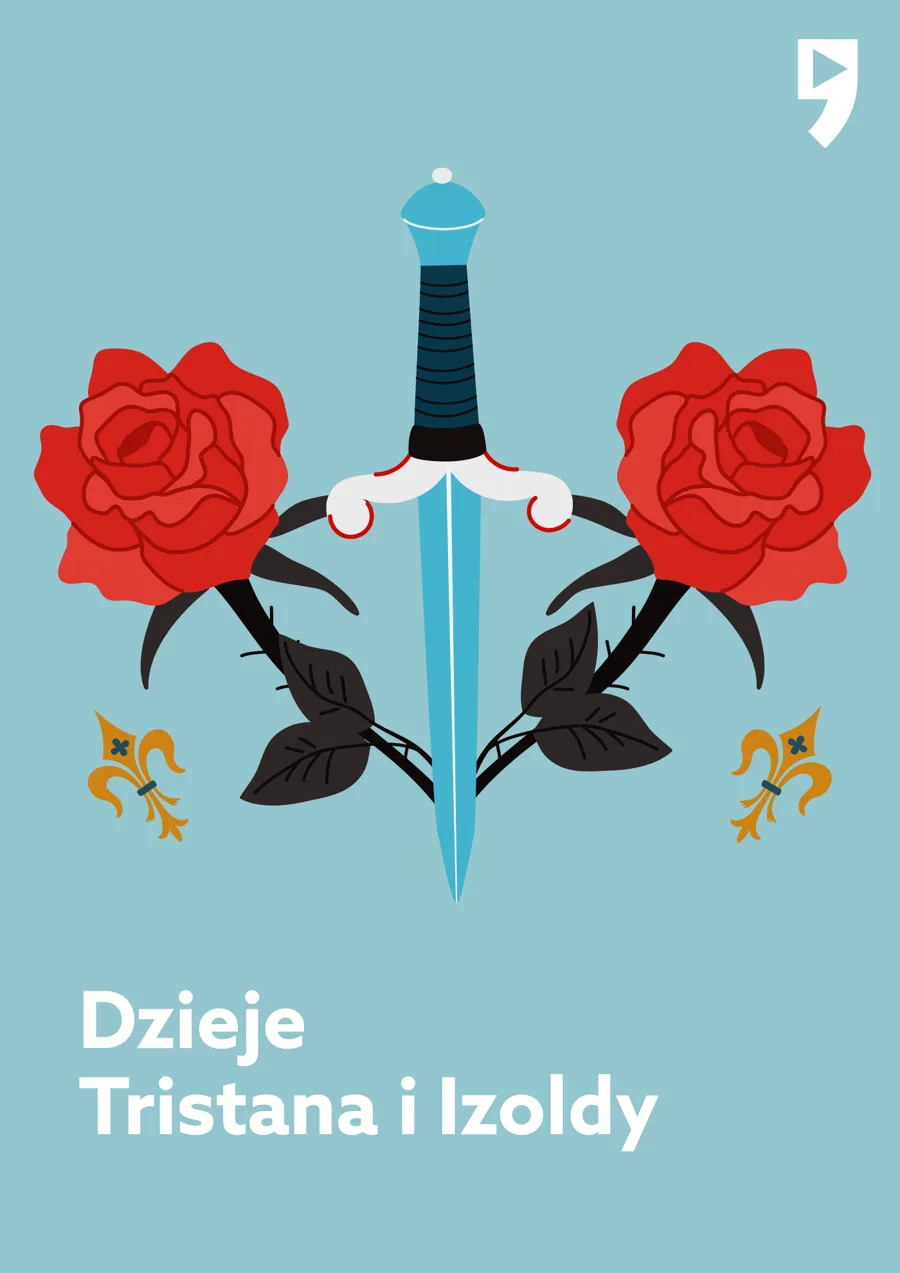 Projekt okładki „Dzieje Tristana i Izoldy".