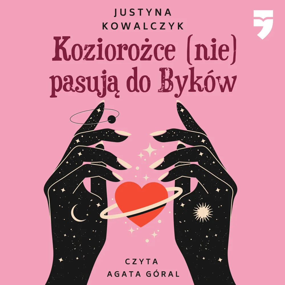 Projekt okładki audiobooka „Koziorożce (nie) pasują do Byków".