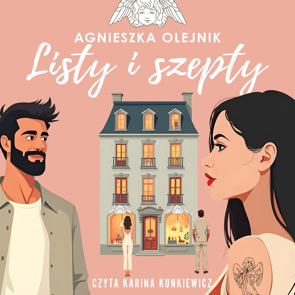 Projekt okładki audiobooka „Listy i szepty".