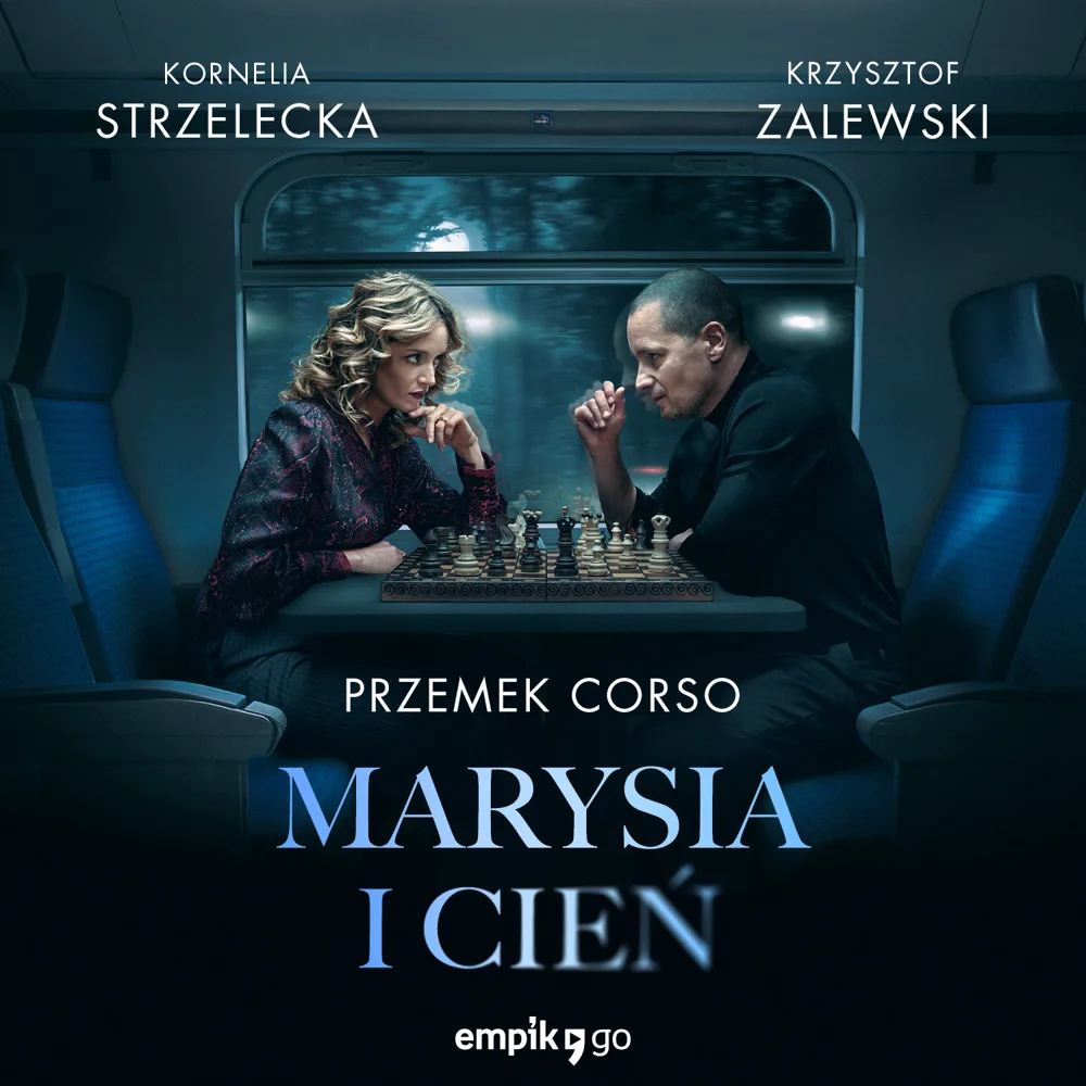 Projekt okładki audiobooka „Marysia i cień".