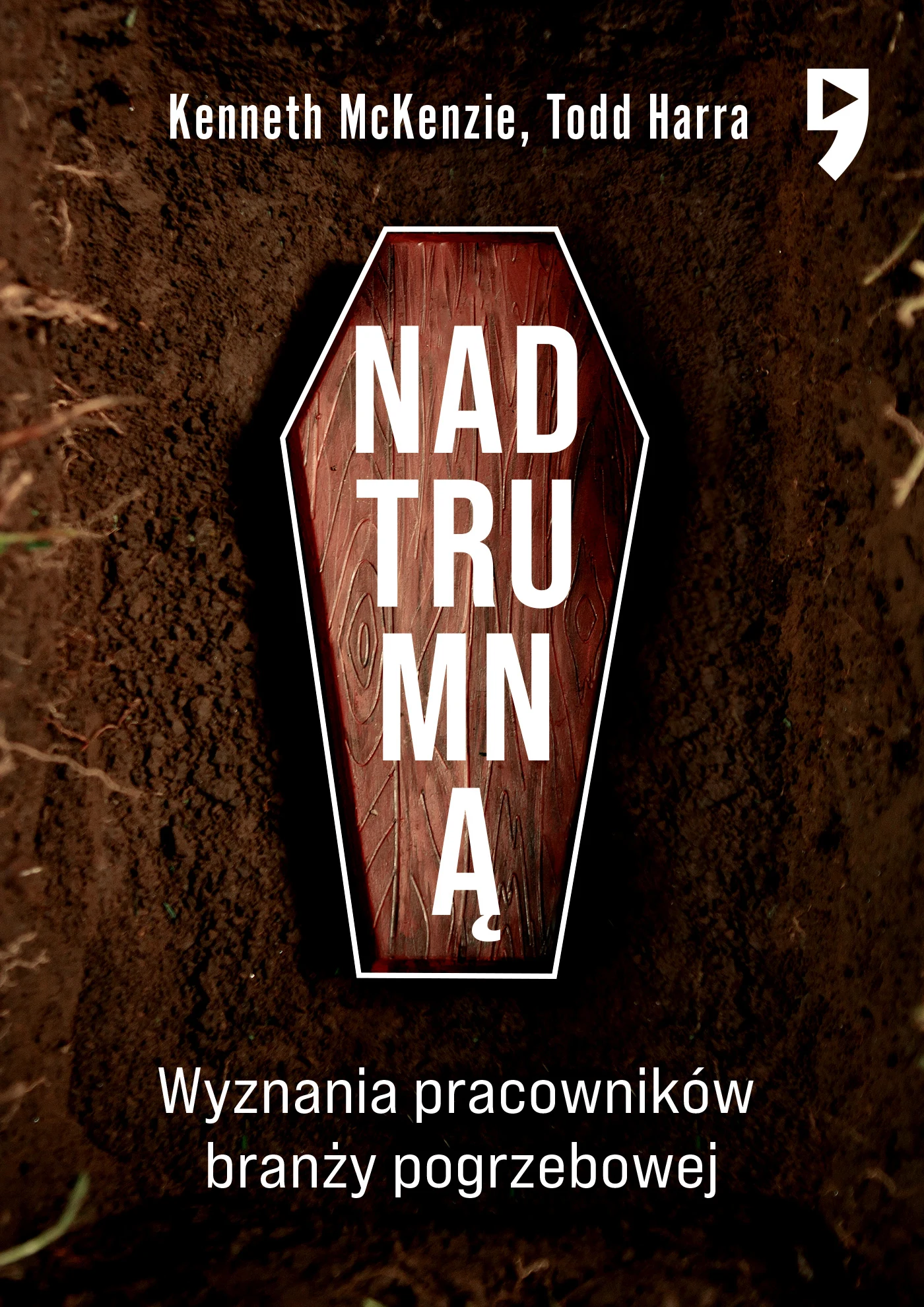 Projekt okładki e-booka „Nad trumną".