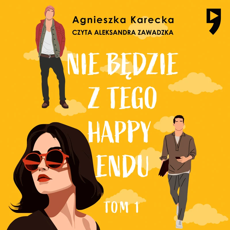 Projekt okładki audiobooka „Nie będzie z tego happy endu".