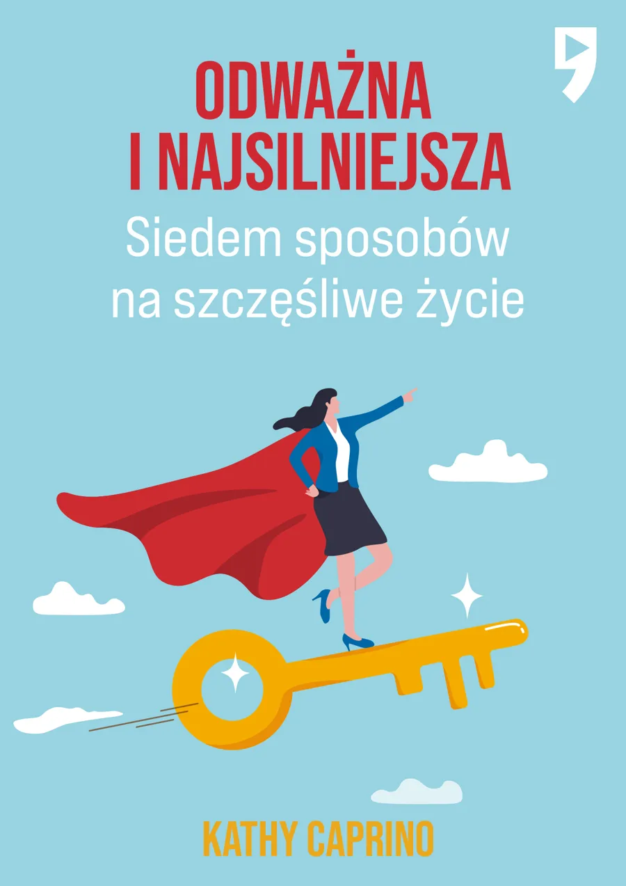 Projekt okładki „Odważna i najsilniejsza".