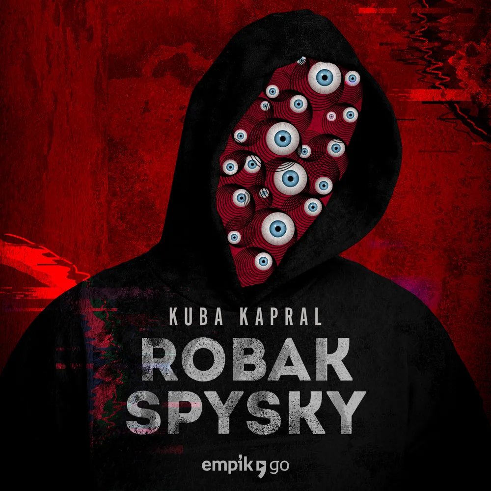 Projekt okładki audiobooka „Robak Spysky".