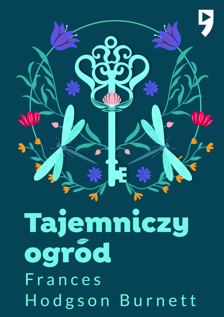 Projekt okładki „Tajemniczy ogród".