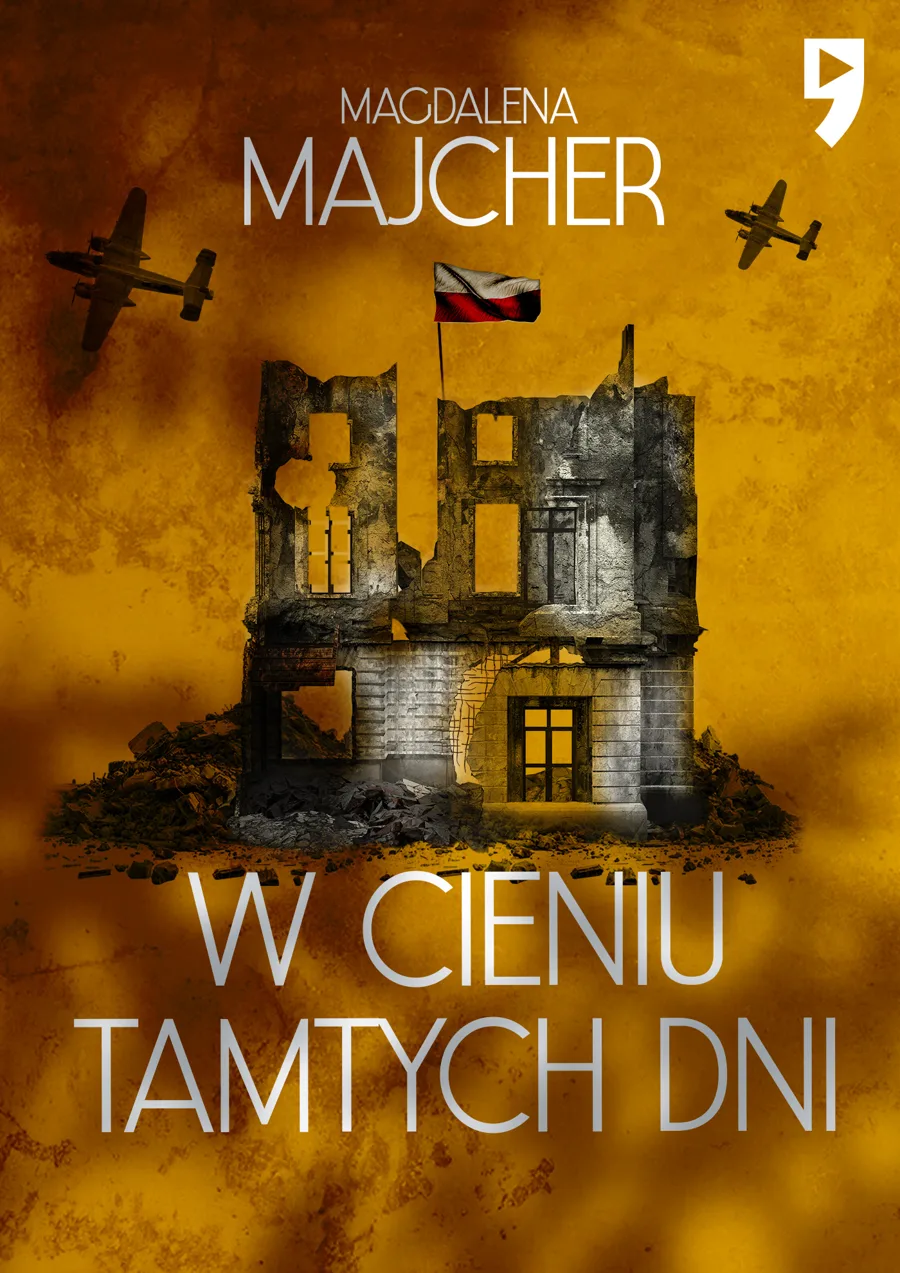 Projekt okładki „W cieniu tamtych dni".