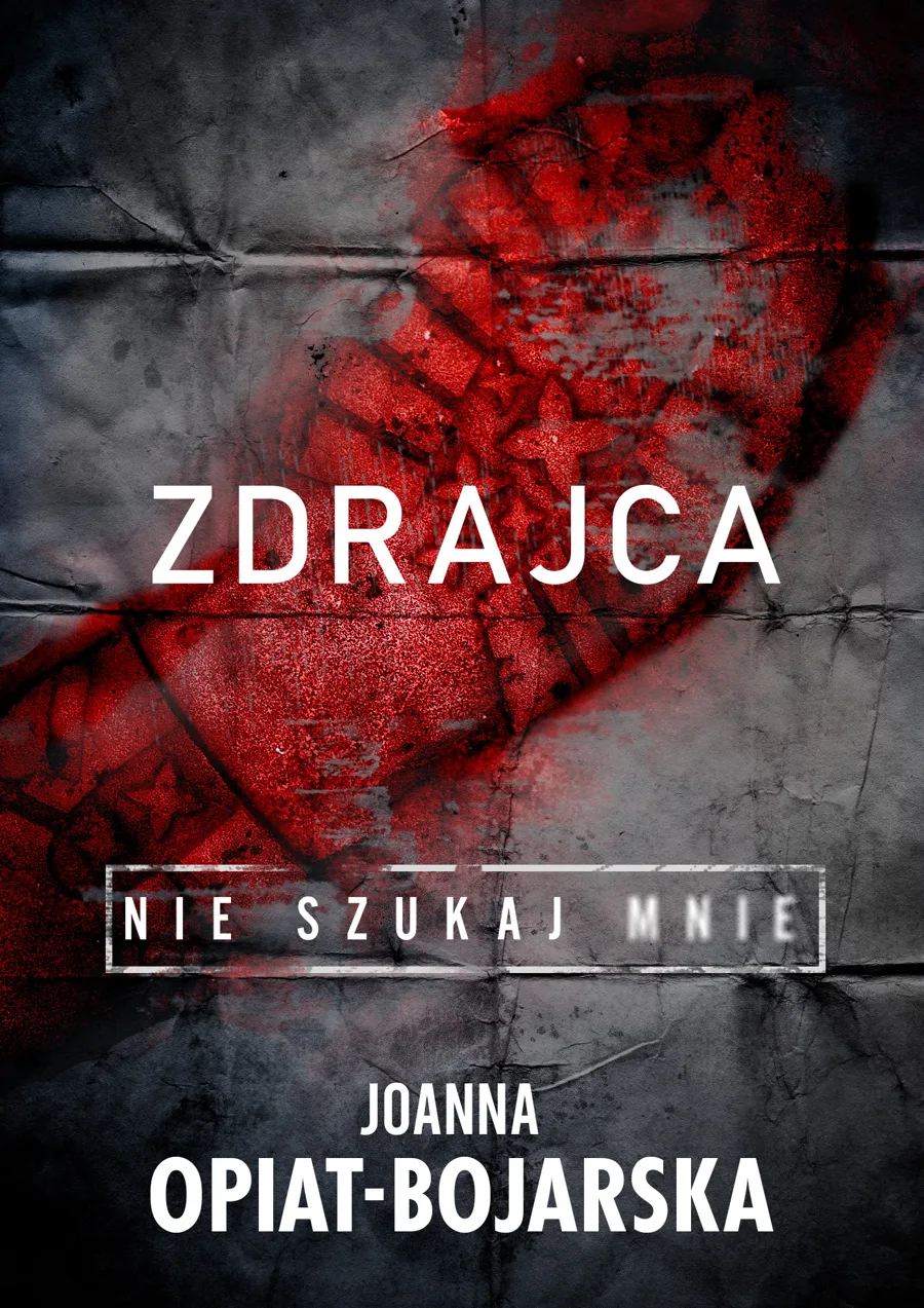 Projekt okładki „Zdrajca".