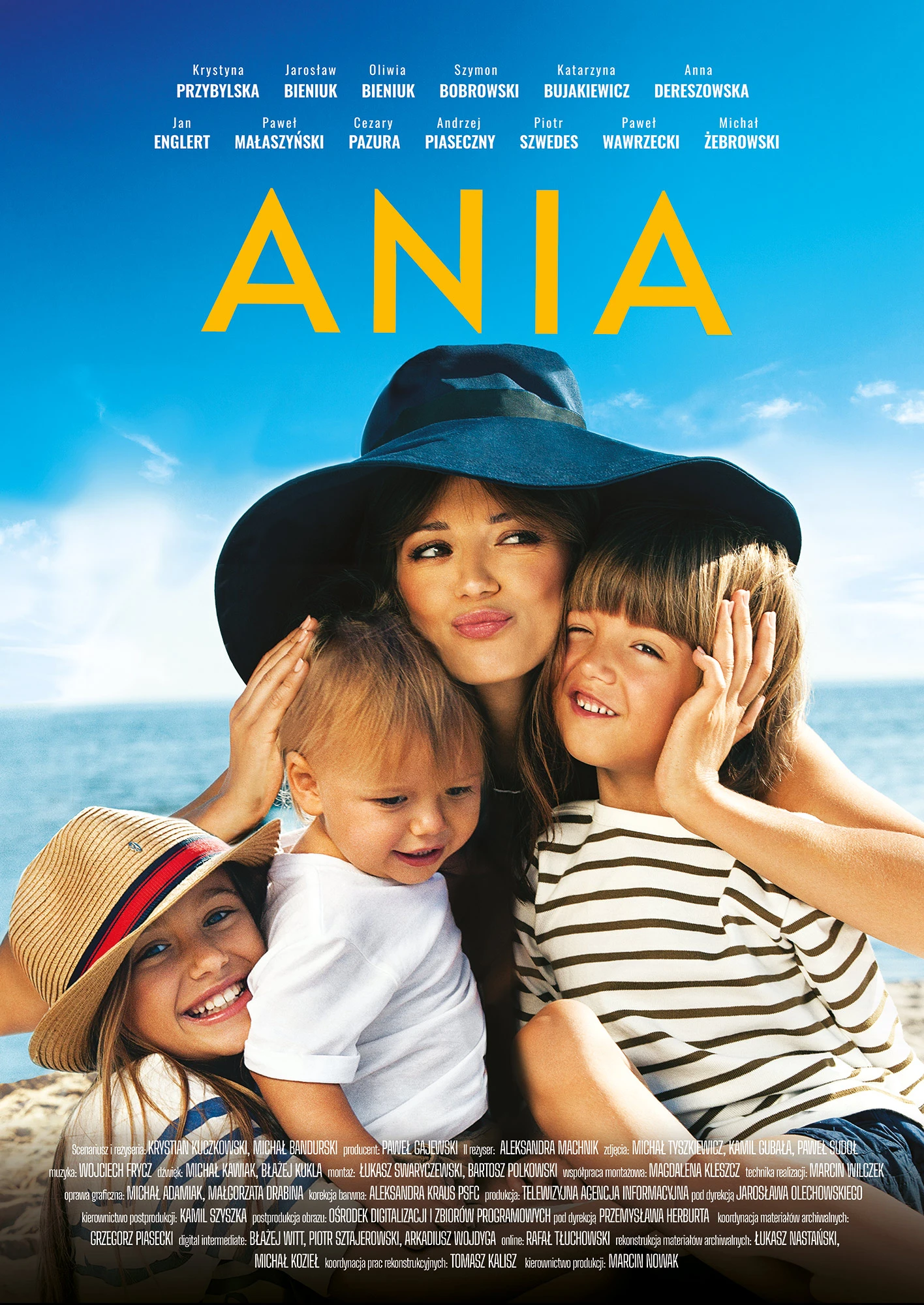 Plakat do filmu „Ania" oraz projekty kampanii outdoor i digital.