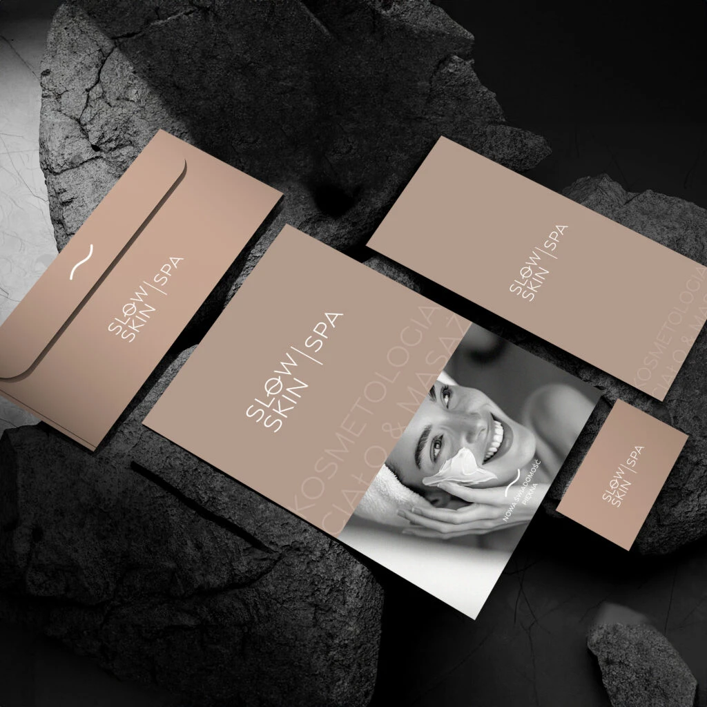 Slow Skin Spa — logo / identyfikacja, identyfikacja wizualna, projekt Małgorzata Drabina (1)