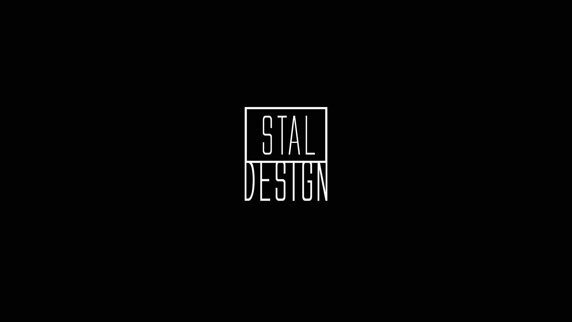 Projekt logo i identyfikacji wizualnej pracowni architektonicznej Stal Design.