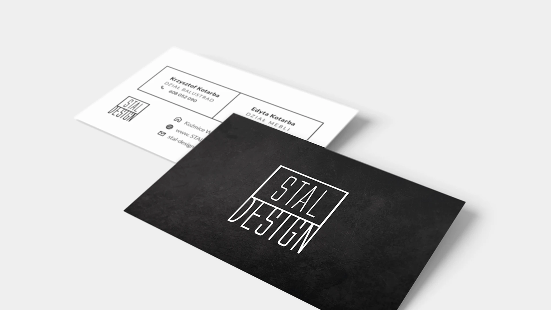 Stal Design — logo / identyfikacja, identyfikacja wizualna, projekt Małgorzata Drabina (4)