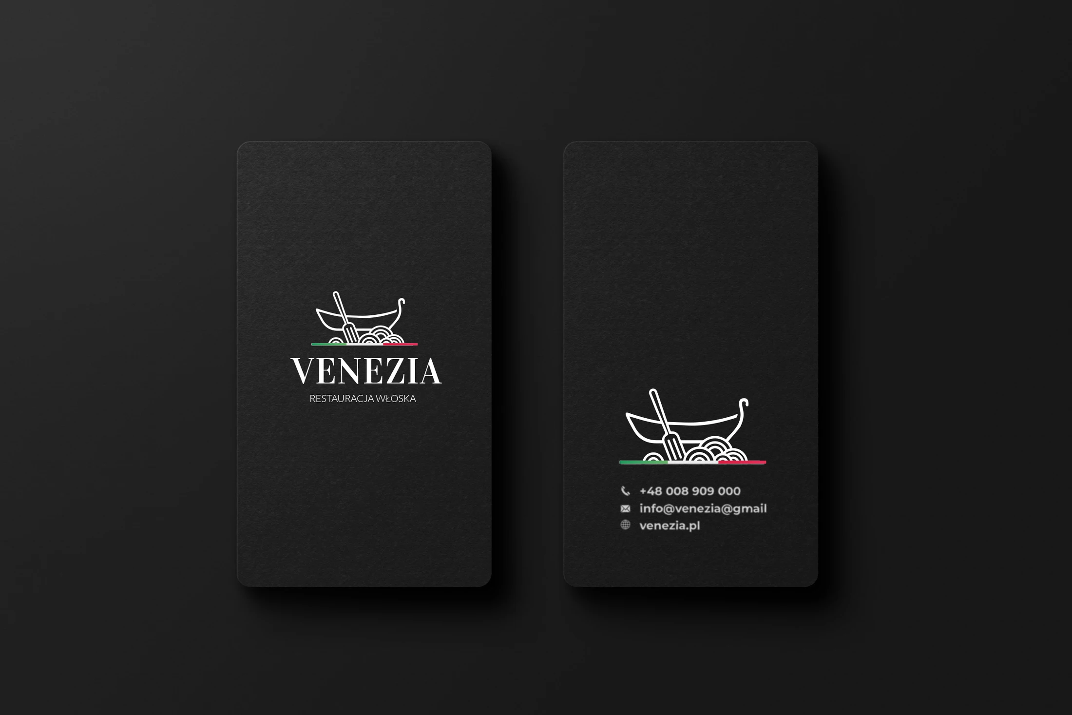 Venezia — logo / identyfikacja, identyfikacja wizualna, projekt Małgorzata Drabina (1)