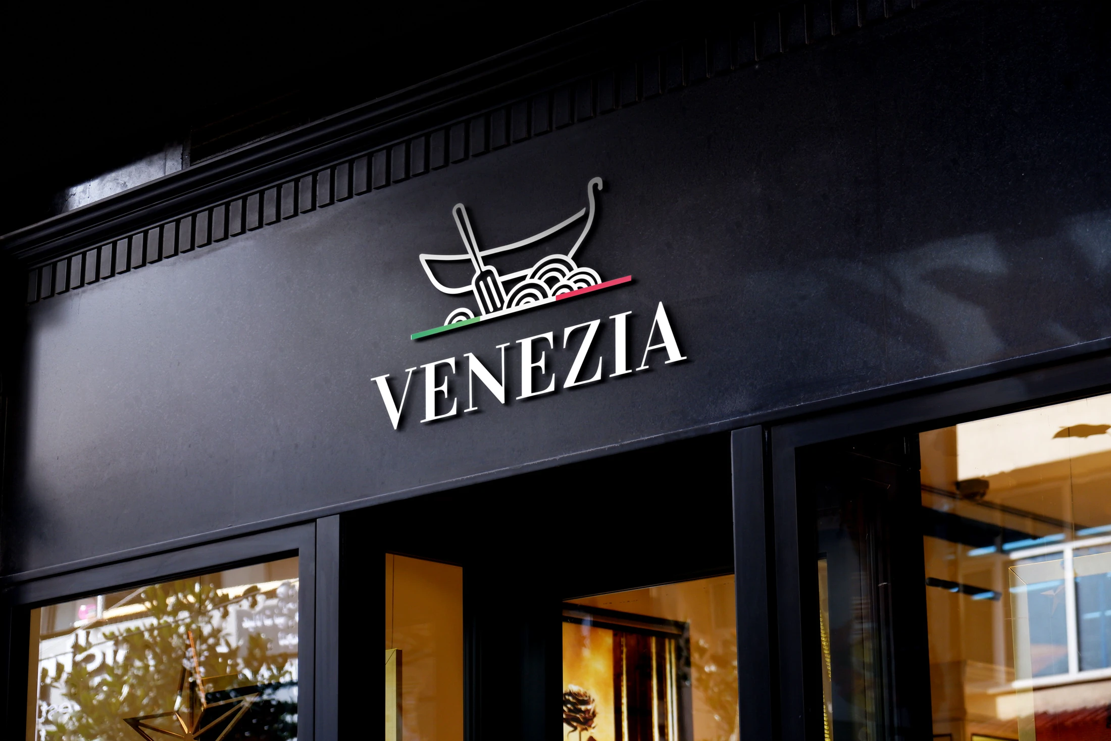 Venezia — logo / identyfikacja, identyfikacja wizualna, projekt Małgorzata Drabina (8)